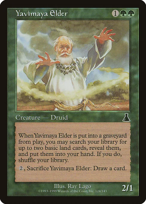 Yavimaya Elder · Urza's Destiny 124/143
