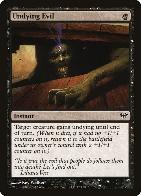 Undying Evil · Dark Ascension 77/158
