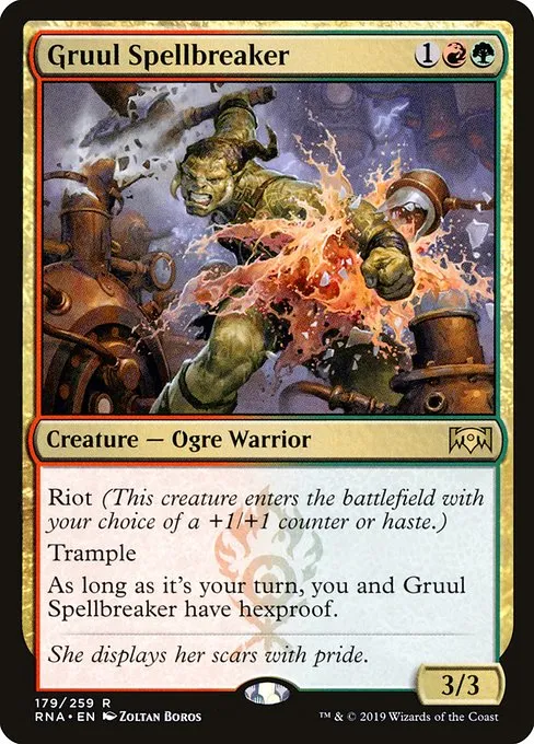 Gruul Spellbreaker · Ravnica Allegiance 179/273