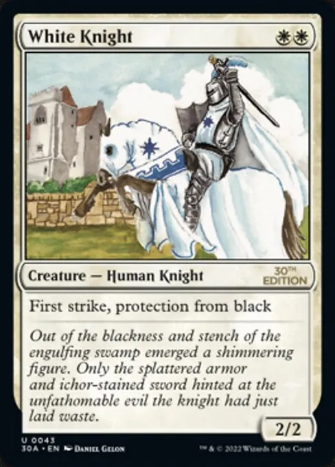 White Knight · 30th Anniversary Edition 43/594