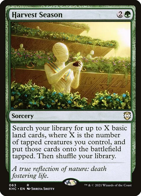 Harvest Season · Kaldheim Commander 63/119
