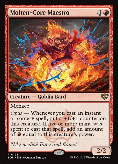 Molten-Core Maestro · Secrets of Strixhaven 125/368