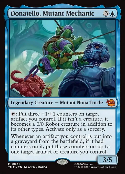 Donatello, Mutant Mechanic · Teenage Mutant Ninja Turtles 36/320