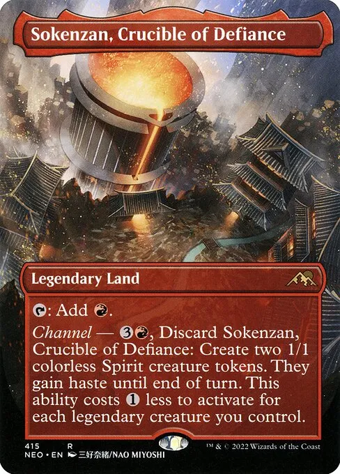 Sokenzan, Crucible of Defiance · Kamigawa: Neon Dynasty 415/531