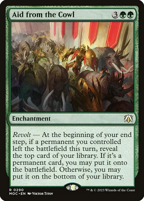 Aid from the Cowl · March of the Machine Commander 290/450