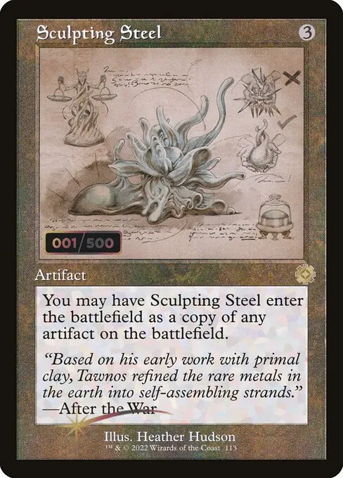 Sculpting Steel · The Brothers' War Retro Artifacts 113z/189
