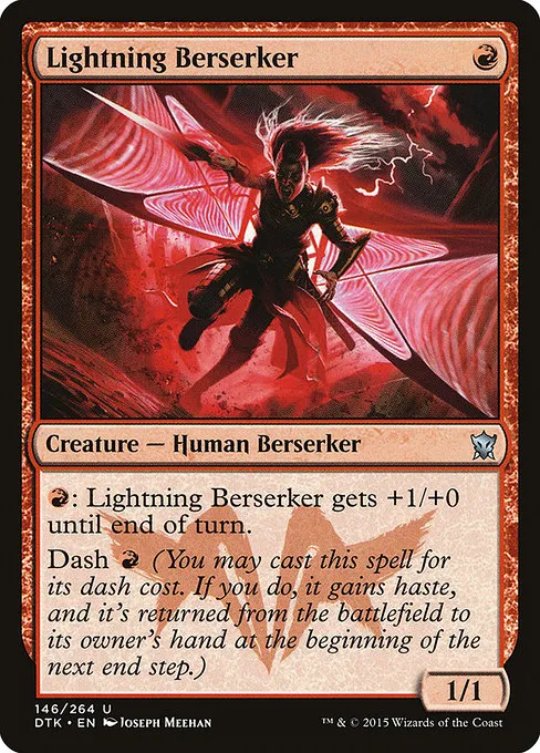 Lightning Berserker · Dragons of Tarkir 146/264