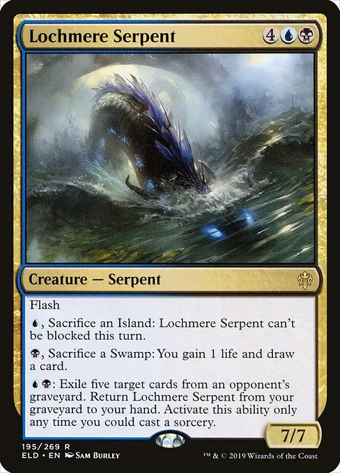 Lochmere Serpent · Throne of Eldraine 195/398
