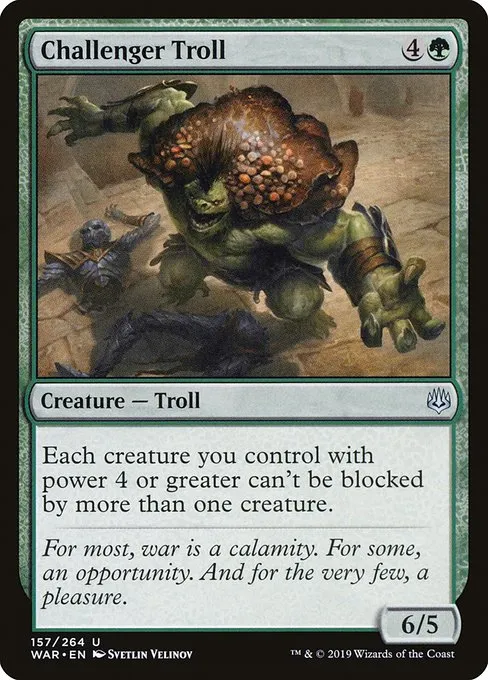 Challenger Troll · War of the Spark 157/312