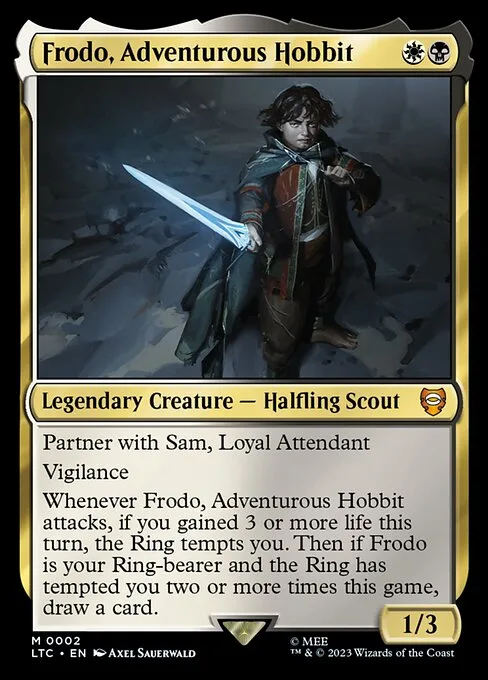 Frodo, Adventurous Hobbit · Tales of Middle-earth Commander 2/591
