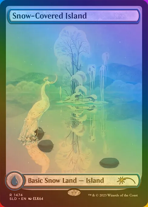 Snow-Covered Island · Secret Lair Drop 1474★/2547