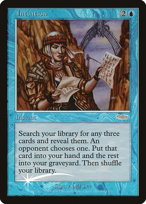 Intuition · Judge Gift Cards 2003 1/3