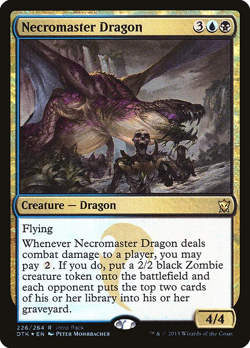 Necromaster Dragon · Dragons of Tarkir Promos 226/51
