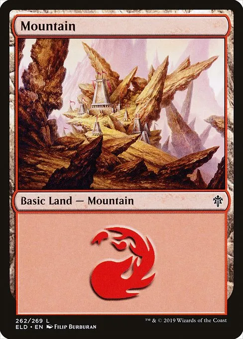 Mountain · Throne of Eldraine 262/398