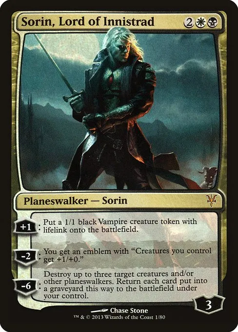 Sorin, Lord of Innistrad · Duel Decks: Sorin vs. Tibalt 1/80
