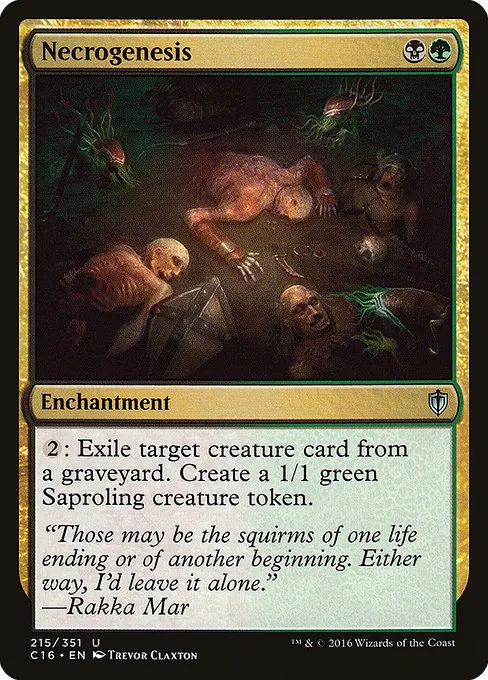 Necrogenesis · Commander 2016 215/351
