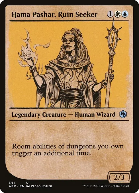 Hama Pashar, Ruin Seeker · Adventures in the Forgotten Realms 341/424