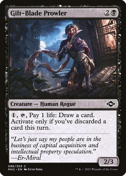 Gilt-Blade Prowler · Modern Horizons 2 86/493