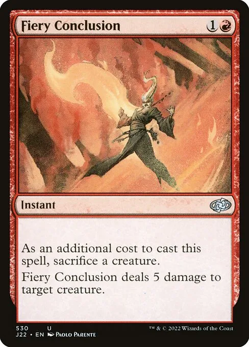 Fiery Conclusion · Jumpstart 2022 530/835