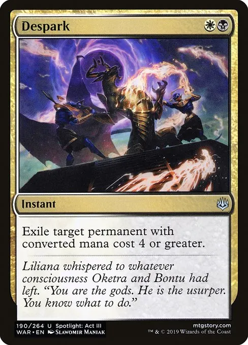 Despark · War of the Spark 190/312