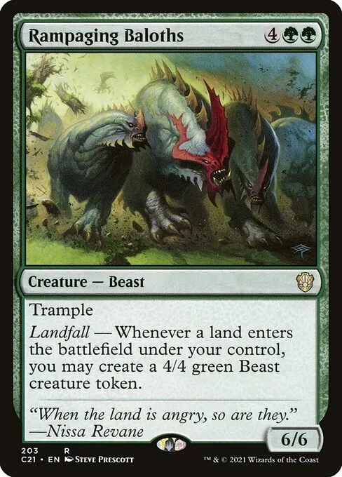Rampaging Baloths · Commander 2021 203/409