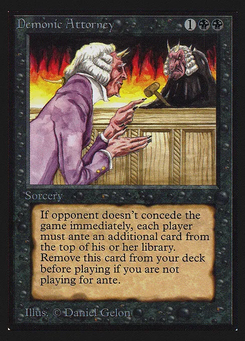 Demonic Attorney · Collectors' Edition 103/302