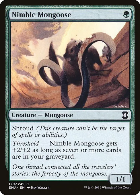 Nimble Mongoose · Eternal Masters 179/249