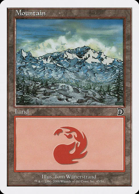 Mountain · Deckmasters 45/58