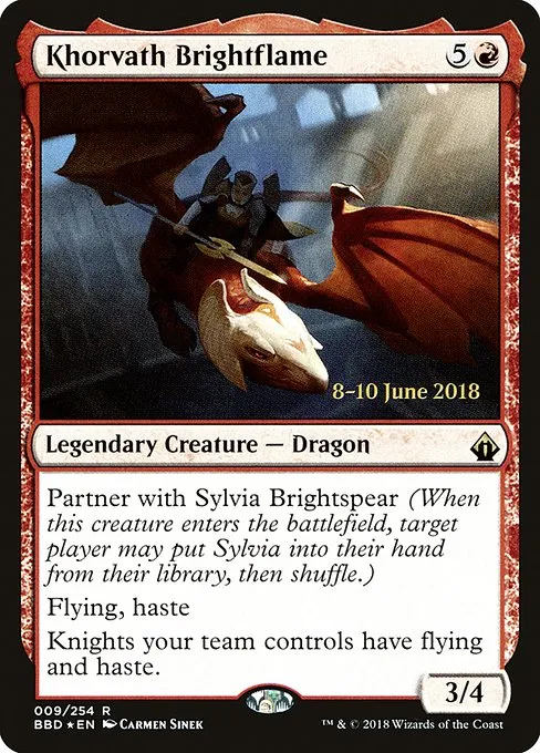 Khorvath Brightflame · Battlebond Promos 9s/22