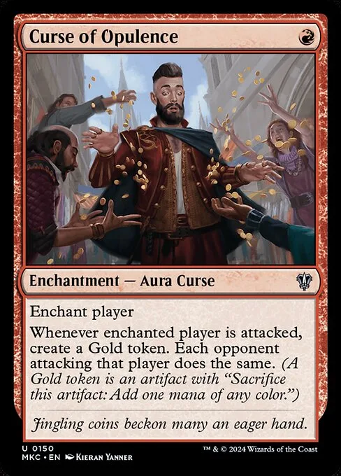 Curse of Opulence · Murders at Karlov Manor Commander 150/358