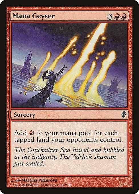 Mana Geyser · Conspiracy 147/210