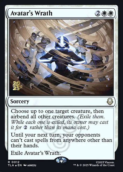 Avatar's Wrath · Avatar: The Last Airbender Promos 12s/80