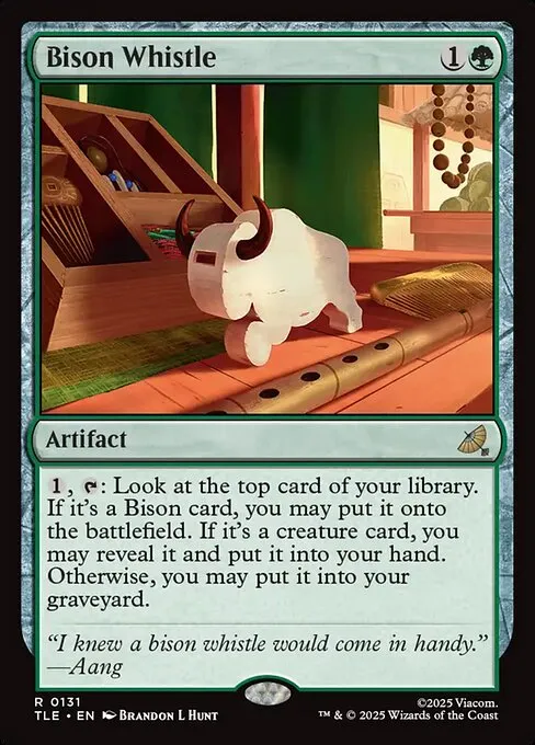 Bison Whistle · Avatar: The Last Airbender Eternal 131/317