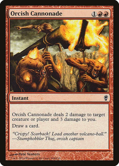 Orcish Cannonade · Conspiracy 148/210