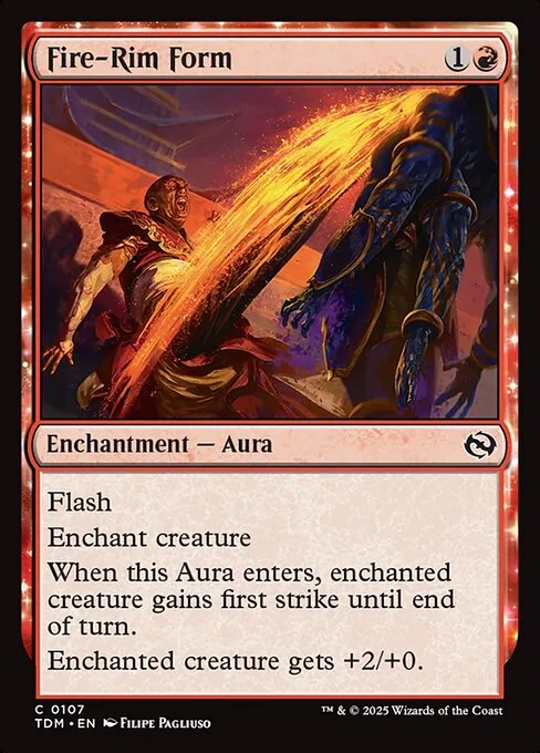 Fire-Rim Form · Tarkir: Dragonstorm 107/427