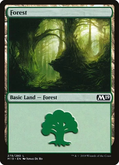 Forest · Core Set 2019 279/314