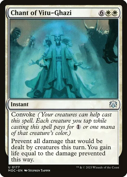Chant of Vitu-Ghazi · March of the Machine Commander 177/450