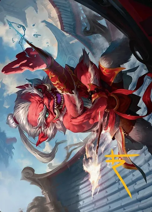 Devoted Duelist // Devoted Duelist · Tarkir: Dragonstorm Art Series 15/54