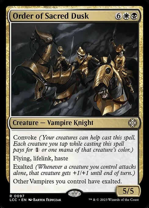 Order of Sacred Dusk · The Lost Caverns of Ixalan Commander 97/370