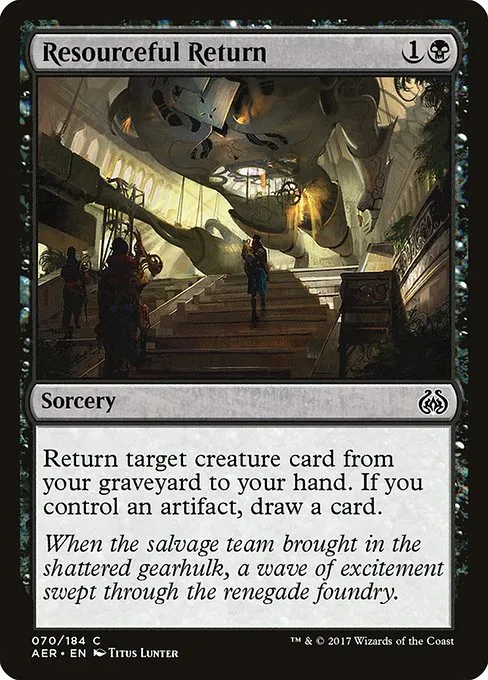 Resourceful Return · Aether Revolt 70/197