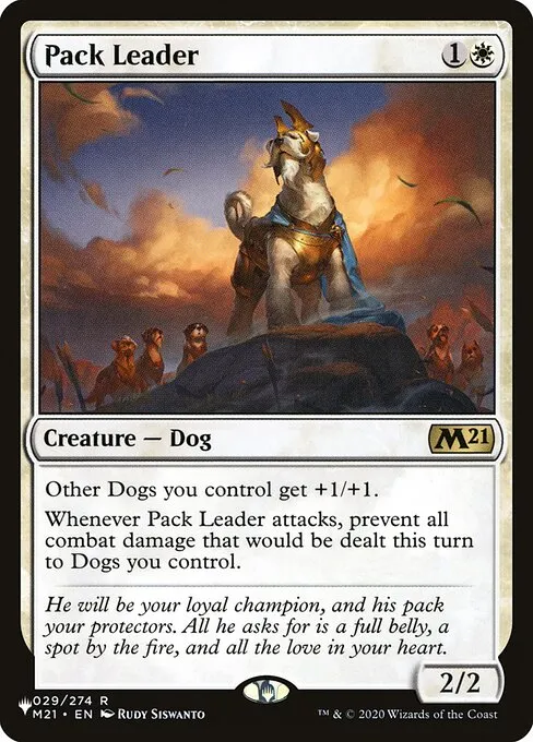 Pack Leader · The List M21-29/5050