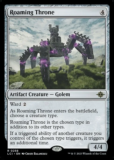 Roaming Throne · The Lost Caverns of Ixalan 258/416