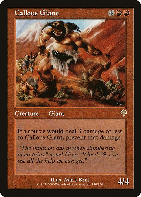 Callous Giant · Invasion 139/354