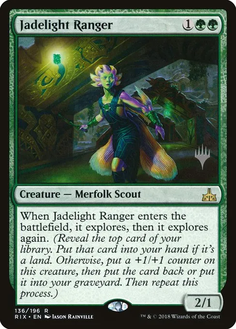 Jadelight Ranger · Rivals of Ixalan Promos 136p/98