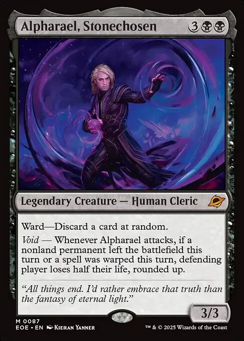 Alpharael, Stonechosen · Edge of Eternities 87/400