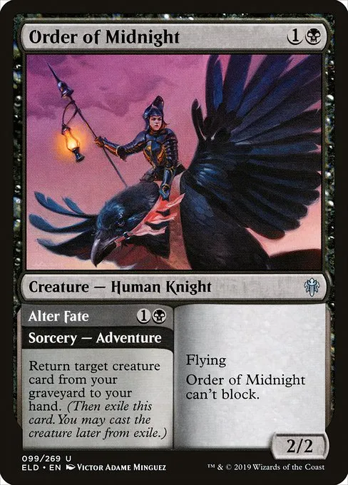 Order of Midnight // Alter Fate · Throne of Eldraine 99/398