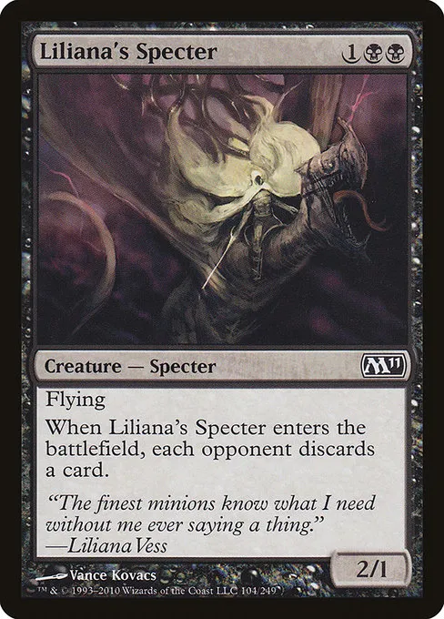 Liliana's Specter · Magic 2011 104/249