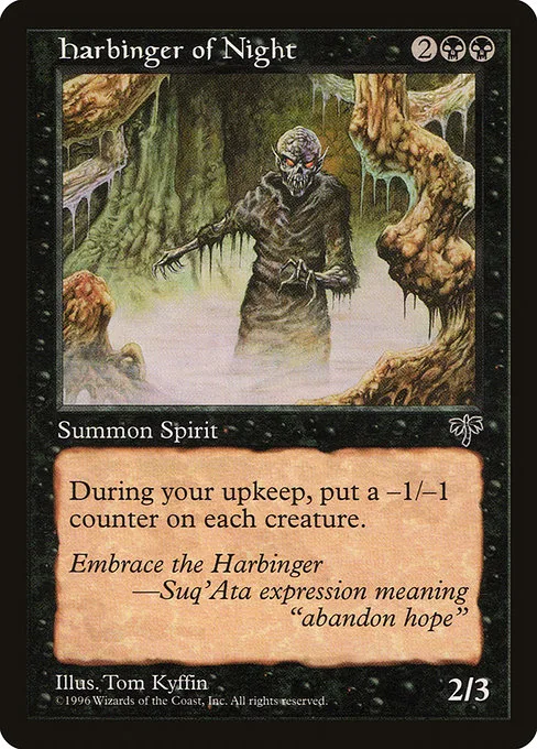 Harbinger of Night · Mirage 128/353