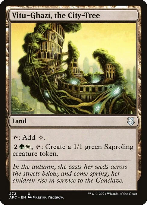 Vitu-Ghazi, the City-Tree · Forgotten Realms Commander 272/331