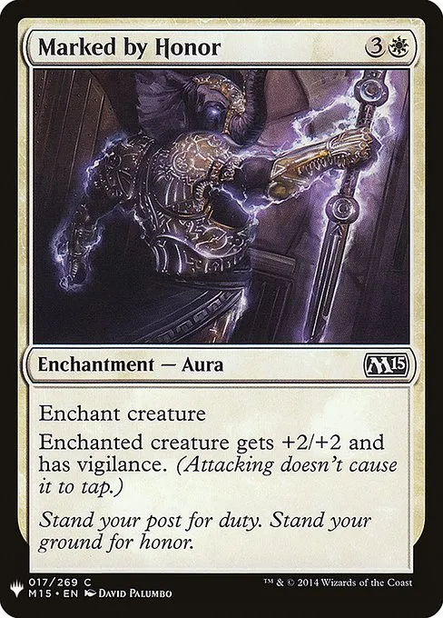 Marked by Honor · The List M15-17/5050